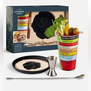 NWT! Hammer + Axe Bloody Mary Cocktail Kit